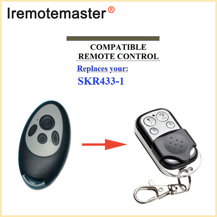 Kanggo SKR433-1 SKRJ433 Panggantos Garasi Door Remote Control